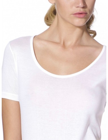 RAGNO maglietta mezza manica donna in filo di scozia art 028197