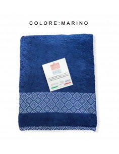 London Set di 2 Asciugamani di Spugna Blu Capri Lashuma Asciugamani 50x100 cm per bagni Asciugamani Sportivi da Uomo 