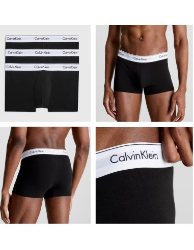 Calvin Klein Boxer Uomo Tri-Pack Cotton Stretch